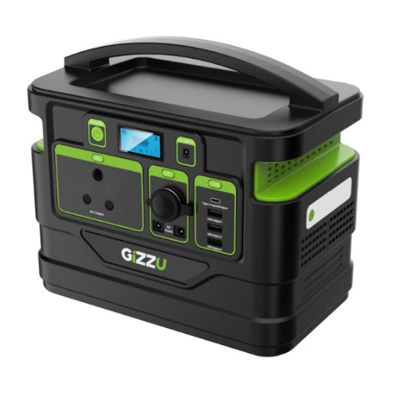 Gizzu 518Wh Portable Power Station - SA Plug